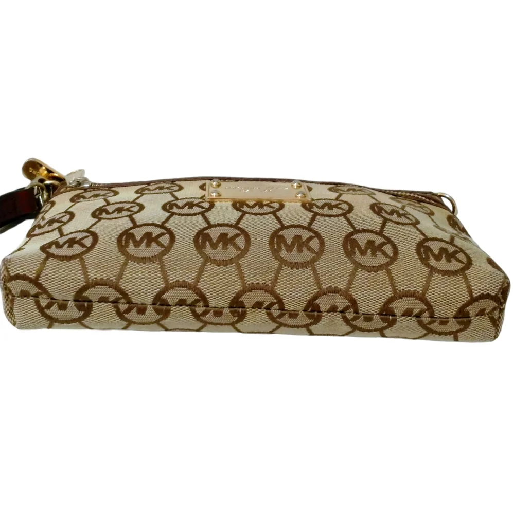Michael Kors Monogram Wristlet.